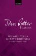 Rutter We wish you a merry Christmas (5 secular Christmas Carols SATB-Piano