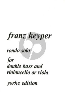 Keyper Rondo Solo for Cello and Double Bass