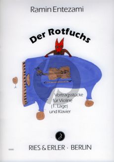 Entezami Rotfuchs Violine-Klavier (Vortragstucke 1. Lage)