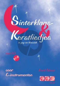 Glaser Sinterklaas en Kerstliedjes in Pop en Klasseik C-Instrumenten (Dwarsfluit/Blokfluit/Viool/Hobo) (Bk-Cd)