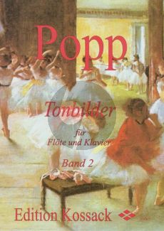 Popp Tonbilder Vol.2 (In leichter Spielart) Flöte-Klavier (Widdermann) (Grade 3)