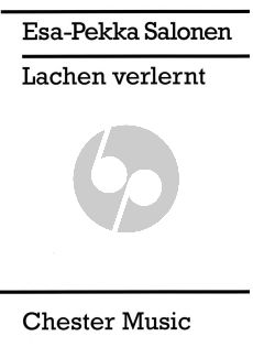 Salonen Lachen Verlernt for Violin solo