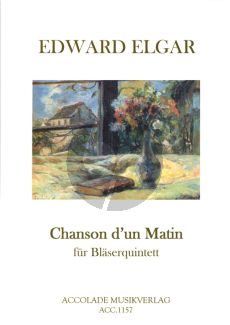 Elgar Chanson d'un Matin Woodwind Quintet (Score/Parts) (Cheyron)