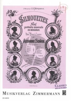 Silhouettes op.18 Vol.2 Piano solo