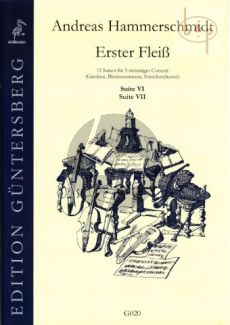 Erster Fleiss Suites 6 d-minor and 7 F-major (5 Part Consort)