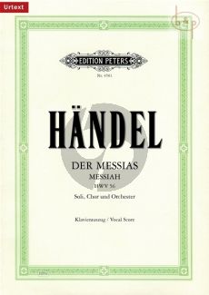 Messias / Messiah (HWV 56) (KA.) (Urtext von Schering/Soldan)