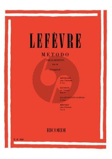 Lefevre Methode Vol.2 Clarinetto (Alamiro Giampieri)