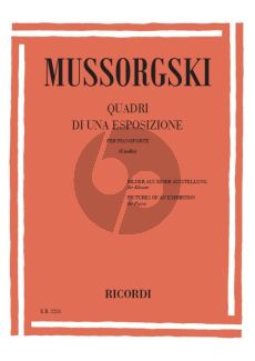 Mussorgsky Pictures of an Exhibition Piano solo