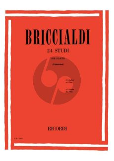 Briccialdi 24 Studies per Flauto (Luigi Fabbriciani)