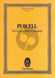 Purcell Fantazias and In Nomines 3 - 7 Instruments Study Score (edited by Anthony Ford)