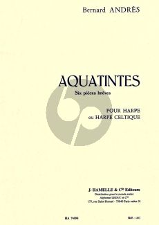 Andres Aquatintes pour Harpe (6 Pieces Breves)