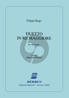 Ruge Duetto D-major 2 Flutes (Gian-Luca Petrucci)