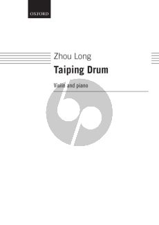 Zhou Long Taiping Drum for Violin and Piano