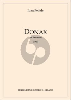 Fedele Donax (1992) for Flute Solo