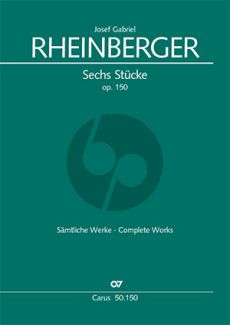 Rheinberger 6 Stucke Op.150 Violine-Orgel