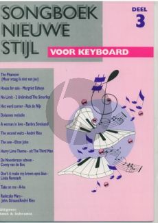 Album Songboek Nieuwe Stijl Vol.3 Keyboard