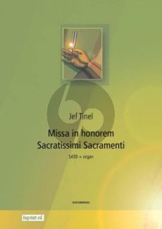 Tinel Missa in honorem Sacratissimi Sacramenti SATB-Organ