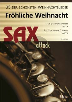 Fröhliche Weihnacht (35 de schönsten Weihnachtslieder) 4 Sax. (AATB)