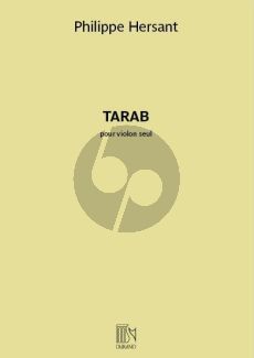 Hersant Tarab Violin solo