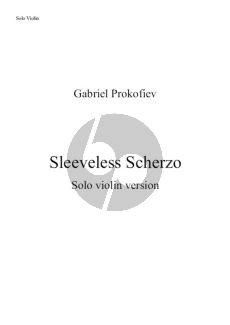 Prokofiev Sleeveless Scherzo Violin solo