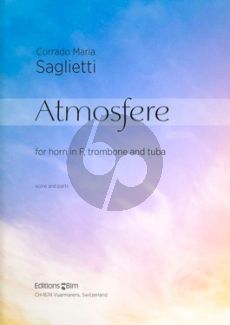 Saglietti Atmosfere Horn[F]-Trombone and Tuba (Score/Parts)