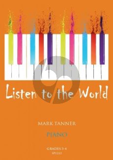 Tanner Listen to the World Piano Book 2 Grades 3-4 Piano solo