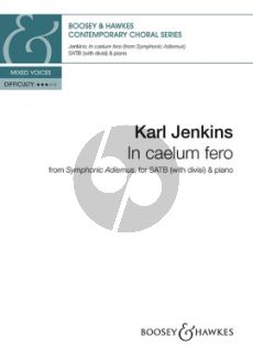 Jenkins In Caelum Fero from Symphonic Adiemus SATB (Divisi) and Piano