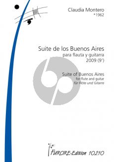 Montero Suite de los Buenos Aires Flöte und Gitarre