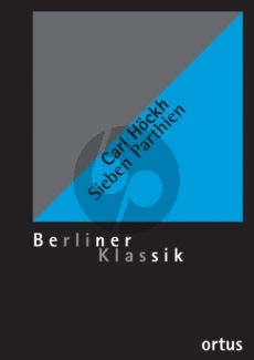 Hockh 7 Parthien 2 Violinen und Bc (Part./Stimmen) (herausgegeben von Phillip Schmidt)