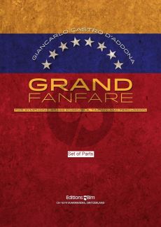 Castro d'Addona Grand Fanfare (2004) 16 Brass Instruments Timpani and Percussion (Parts) (Set of Parts) (Intermediate-Advanced)