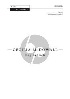 McDowall Regina Caeli (Sacred) SSAA a Cappella