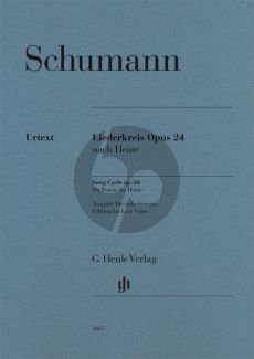 Schumann Liederkreis Op.24 Low (edited by Kazuko Ozawa) (Henle-Urtext)