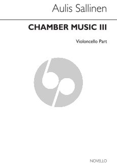 Sallinen Chamber Music III Op. 58 Violoncello and String Orchestra (Cello part)