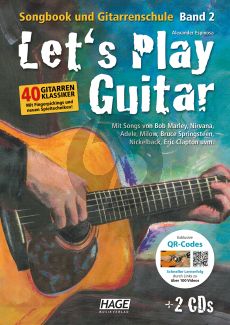 Espinosa Let's Play Guitar Band 2 (mit 2 CDs und QR-Codes) Songbook und Gitarrenschule