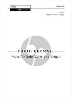 Bednall Mass for Solo High Voice and Organ