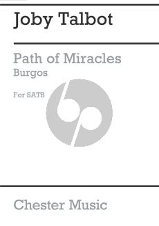 Talbot Path of Miracles - Burgos SATB and Percussion