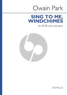 Park Sing to Me, Windchimes SATB and Piano