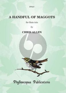 Allen A Handful of Maggots for 3 Flutes (Score/Parts)