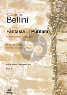 Fantasia "I Puritani" after the paraphrase by Luigi Bassi Clarinet-Piano