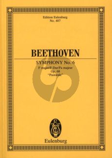 Beethoven Symphony No.6 Op.68 F-major "Pastorale" Study Score (edited by Richard Clarke) (Eulenburg)