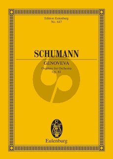 Schumann Genoveva Op.81 Ouverture Studienpart.