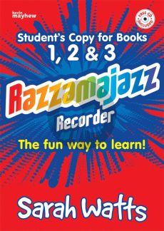 Watts Razzamajazz Recorder Student's Book 1 - 2 - 3 (Bk-Cd) (revised edition)