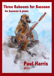 Harris 3 Baboons for Bassoon Bassoon-Piano