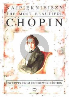 The Most Beautiful Chopin for Piano (Excerpts from Paderewski edition)