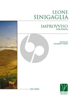 Sinigaglia Improvviso for Piano (edited by Edoardo Turbil)