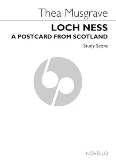 Musgrave Loch Ness - A Postcard from Scotland for Orchestra (Study Score)