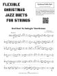 Cathrine Flexible Christmas Jazz Duets for 2 Stringinstruments (Arranged by Terry Cathrine) (Grades 4-6)