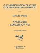 Barber Knoxville Summer of 1915 Op.24 Soprano Voice and Ochestra Studyscore