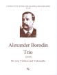 Borodin Trio g-moll Variationen uber ein Russisches Volkslied 2 Violinen und Violoncello (Stimmen) (1855)