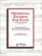 Album Orchestral Excerpts for Flute with Piano Accompaniment (Selected and Annotated by Jean Baxtresser) (Piano Reductions by Martha Rearick)